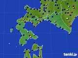 2019年12月18日の道南のアメダス(日照時間)