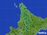 2019年12月22日の道北のアメダス(積雪深)