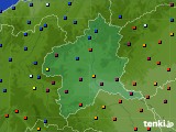群馬県のアメダス実況(日照時間)(2019年12月24日)