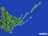 道東のアメダス実況(日照時間)(2019年12月27日)