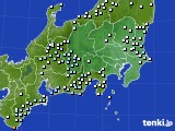 関東・甲信地方のアメダス実況(降水量)(2019年12月30日)