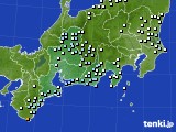 東海地方のアメダス実況(降水量)(2019年12月30日)