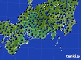 2019年12月30日の東海地方のアメダス(日照時間)