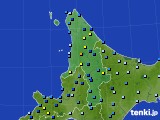 道北のアメダス実況(積雪深)(2020年01月01日)