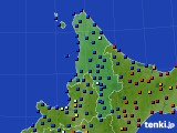 道北のアメダス実況(日照時間)(2020年01月01日)