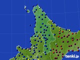 2020年01月02日の道北のアメダス(日照時間)