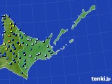 道東のアメダス実況(積雪深)(2020年01月03日)