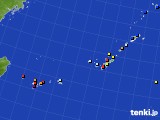 沖縄地方のアメダス実況(日照時間)(2020年01月03日)