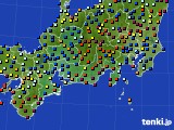 東海地方のアメダス実況(日照時間)(2020年01月04日)