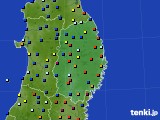 岩手県のアメダス実況(日照時間)(2020年01月04日)