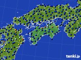 四国地方のアメダス実況(日照時間)(2020年01月07日)