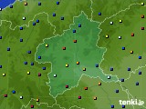 群馬県のアメダス実況(日照時間)(2020年01月08日)