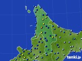 道北のアメダス実況(積雪深)(2020年01月09日)