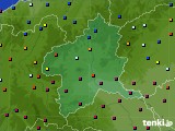 群馬県のアメダス実況(日照時間)(2020年01月09日)