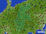 2020年01月10日の長野県のアメダス(日照時間)