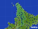 2020年01月11日の道北のアメダス(日照時間)