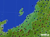 2020年01月11日の新潟県のアメダス(日照時間)