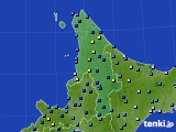 道北のアメダス実況(積雪深)(2020年01月12日)