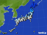 アメダス実況(気温)(2020年01月13日)