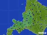 道央のアメダス実況(積雪深)(2020年01月14日)