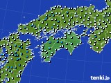 2020年01月14日の四国地方のアメダス(気温)