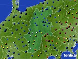 長野県のアメダス実況(日照時間)(2020年01月16日)