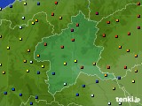 群馬県のアメダス実況(日照時間)(2020年01月17日)