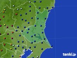茨城県のアメダス実況(日照時間)(2020年01月22日)