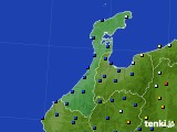 石川県のアメダス実況(日照時間)(2020年01月22日)