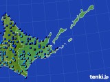 2020年01月23日の道東のアメダス(気温)
