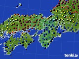 2020年01月26日の近畿地方のアメダス(日照時間)
