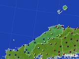 2020年01月26日の島根県のアメダス(日照時間)