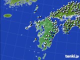 2020年01月27日の九州地方のアメダス(降水量)