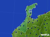 石川県のアメダス実況(日照時間)(2020年01月28日)