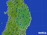 岩手県のアメダス実況(気温)(2020年01月28日)