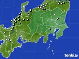 関東・甲信地方のアメダス実況(降水量)(2020年01月29日)