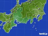 2020年01月29日の東海地方のアメダス(降水量)