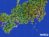 2020年01月29日の東海地方のアメダス(日照時間)