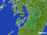 熊本県のアメダス実況(日照時間)(2020年01月29日)