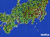 2020年01月31日の東海地方のアメダス(日照時間)