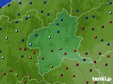 群馬県のアメダス実況(日照時間)(2020年01月31日)