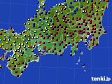 2020年02月01日の東海地方のアメダス(日照時間)