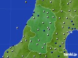 山形県のアメダス実況(風向・風速)(2020年02月01日)