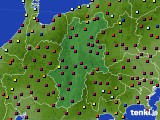 長野県のアメダス実況(日照時間)(2020年02月02日)