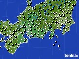 東海地方のアメダス実況(気温)(2020年02月02日)