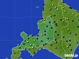 道央のアメダス実況(積雪深)(2020年02月03日)