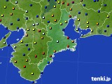 三重県のアメダス実況(日照時間)(2020年02月03日)