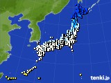 アメダス実況(気温)(2020年02月03日)