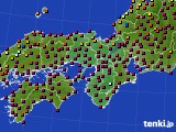 近畿地方のアメダス実況(日照時間)(2020年02月04日)