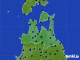 青森県のアメダス実況(気温)(2020年02月04日)